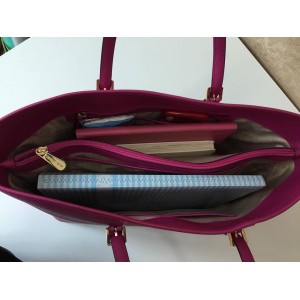 [NEW] MICHAEL KORS 30S3GTVT6L Medium Jet Set Multifunction Saffiano Travel Tote